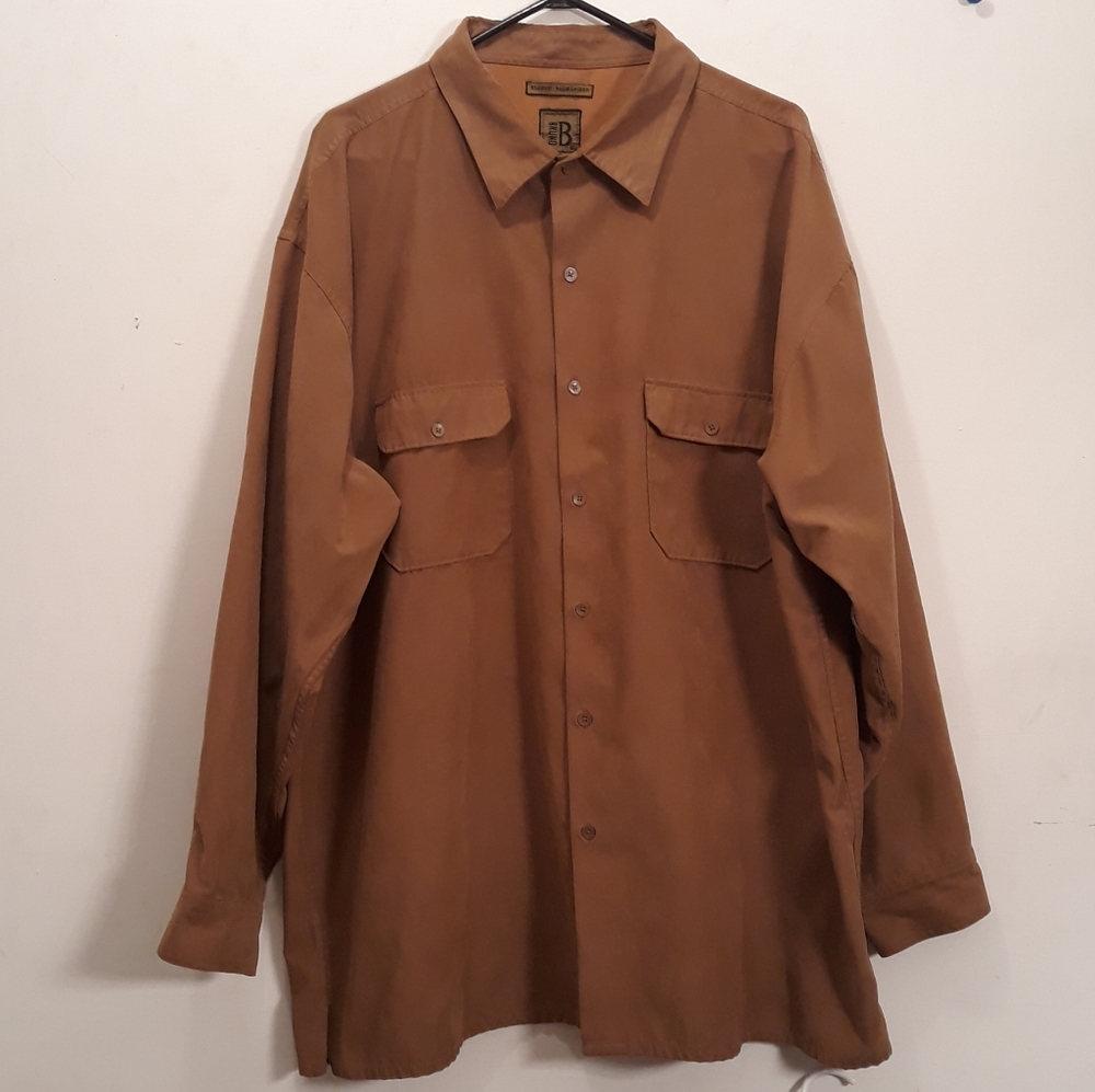 Bruno Sueded Microfiber Button Down Shirt